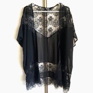 Missguided Lace Kimono